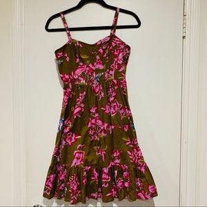 French Connection floral butterfly dress